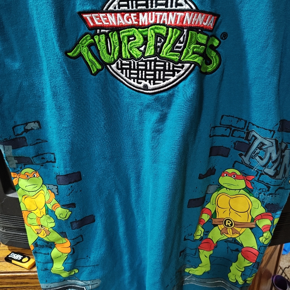 Teenage Mutant Ninja Turtles Blue Graphic T-Shirt